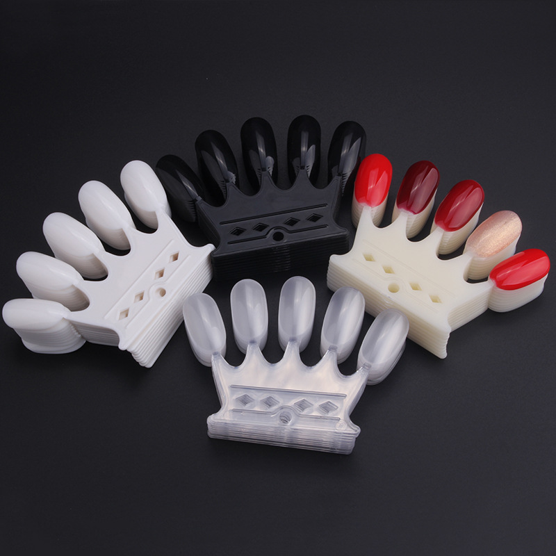 50 ชิ้นมงกุฎรูปร่างเล็บปลอมเคล - Nail Art Natural บทวิจารณ์และราคา
