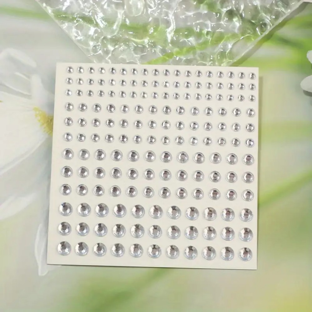 165pcs Self-Adhesive Rhineston - Rhinestone Nail Gem บทวิจารณ์และราคา