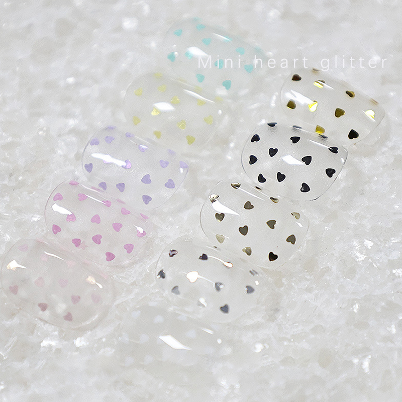Z. กลิตเตอร์ตกแต่งเล็บรูปหัวใจ - Nail Art Zone บทวิจารณ์และราคา