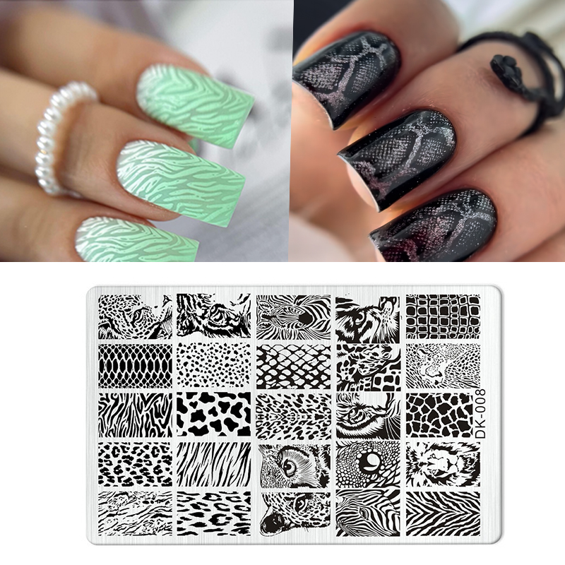 ภาพสัตว์งูเสือดาวเล็บ Tiger ZE - Nail Art Zebra บทวิจารณ์และราคา