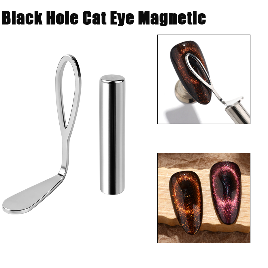 แม่เหล็กทำเล็บลายตาแมวแบบกลวง  - Nail Art Full Cat Eye บทวิจารณ์และราคา