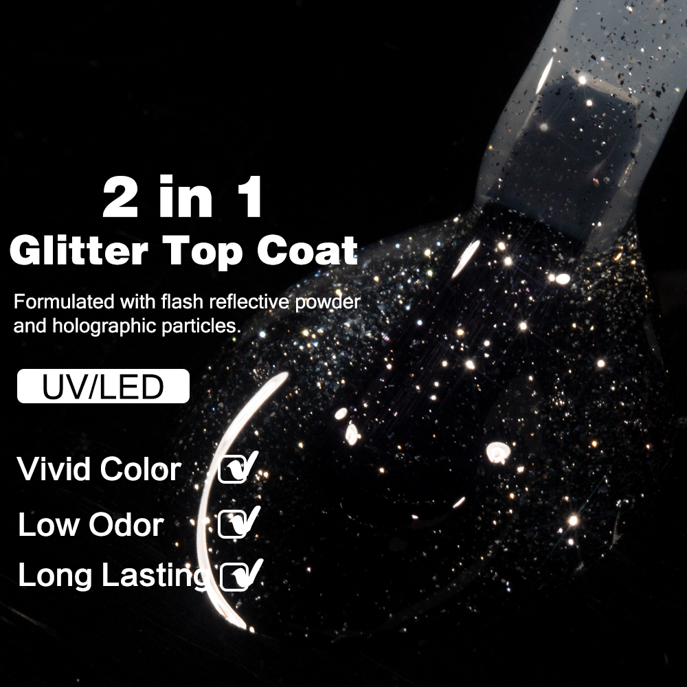 KODIES GEL Starlight Top Coat  - Nail Glitter Chrome บทวิจารณ์และราคา