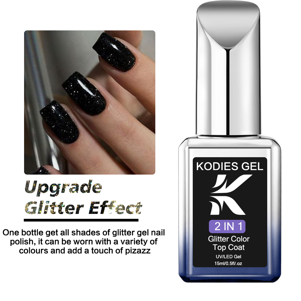 KODIES GEL Starlight Top Coat  - Nail Glitter Chrome บทวิจารณ์และราคา