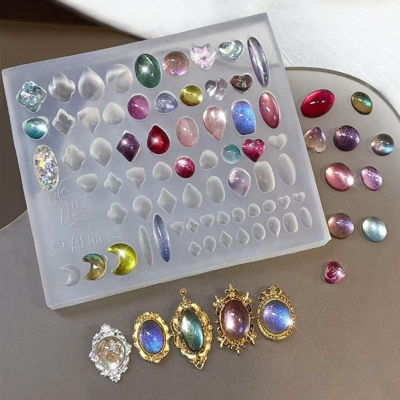 แม่พิมพ์ลายเล็บซิลิโคนใส ลายกร - Nail Art Zone บทวิจารณ์และราคา