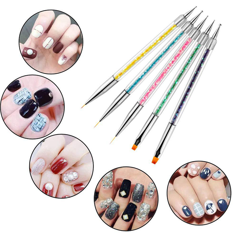ชุดปากกาแต่งเล็บ 5 ชิ้น สำหรับ - Rhinestone Nail Gem บทวิจารณ์และราคา