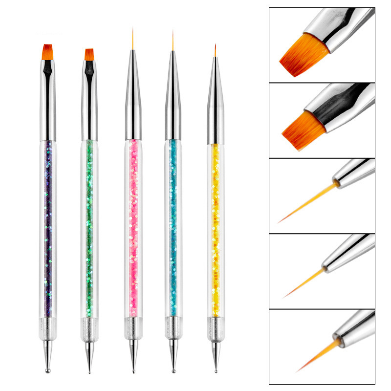 ชุดปากกาแต่งเล็บ 5 ชิ้น สำหรับ - Rhinestone Nail Gem บทวิจารณ์และราคา