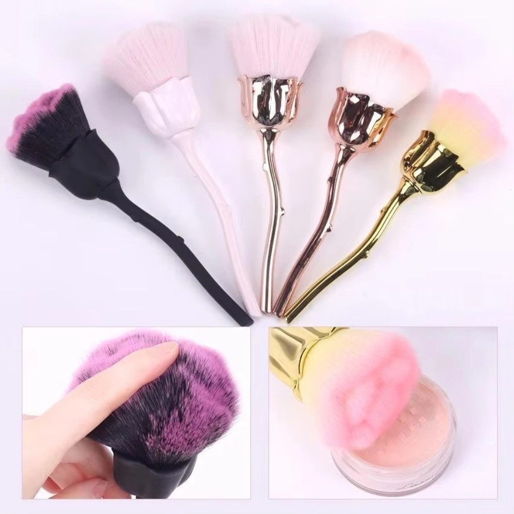 แปรงแต่งเล็บรูปดอกกุหลาบสีทอง  - Nail Art Rose Gold บทวิจารณ์และราคา
