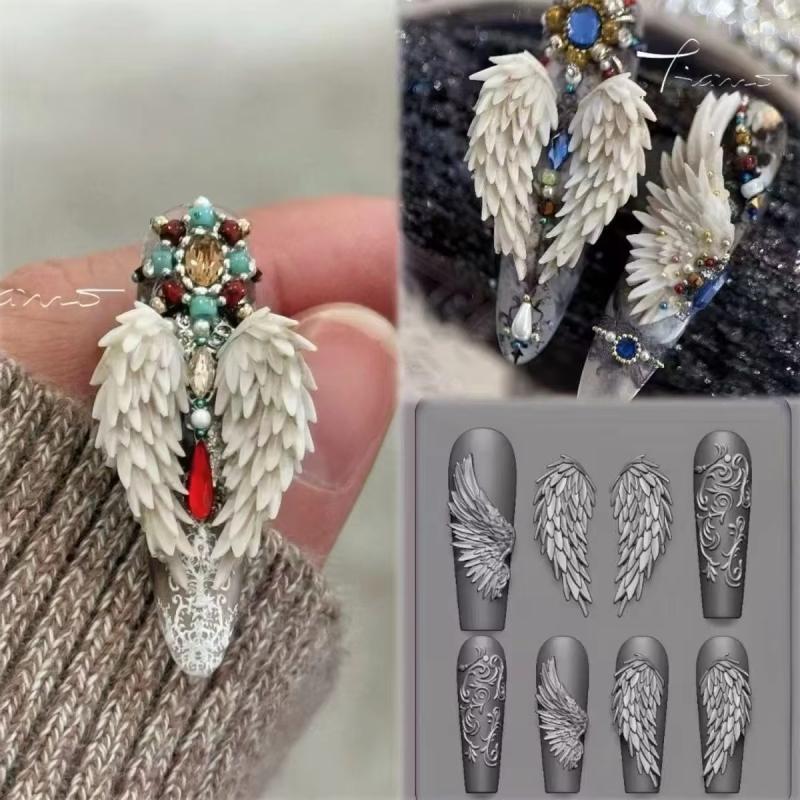 Z. แม่พิมพ์ซิลิโคนลายปีกผีเสื้ - Nail Art Zone บทวิจารณ์และราคา