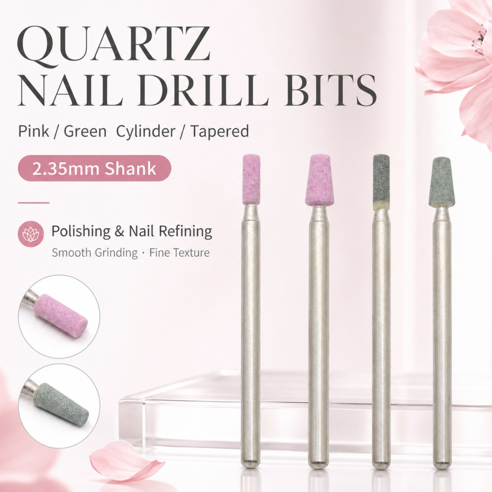 ดอกสว่านเจียรเล็บควอตซ์ทรงกระบ - Nail Art Natural บทวิจารณ์และราคา