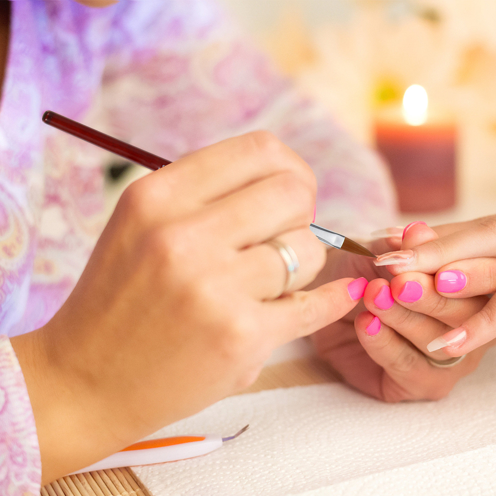 แปรงเพ้นท์เล็บตามหลักสรีรศาสตร - Nail Art Natural บทวิจารณ์และราคา