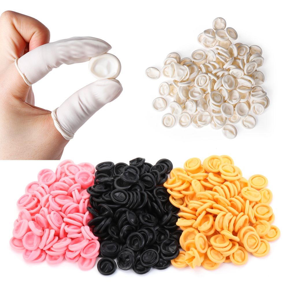 ถุงมือยางธรรมชาติแบบใช้แล้วทิ้ - Nail Art Natural บทวิจารณ์และราคา