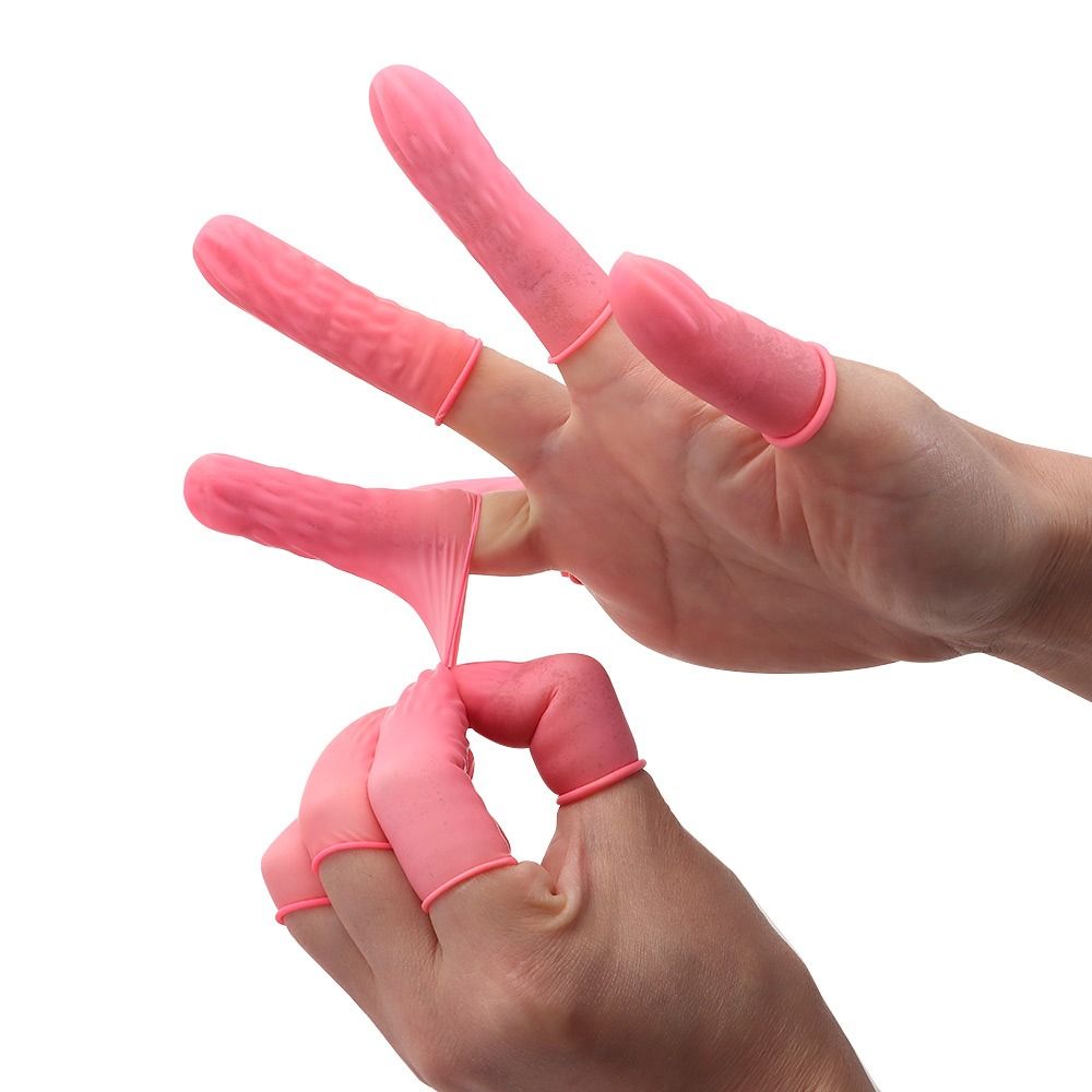 ถุงมือยางธรรมชาติแบบใช้แล้วทิ้ - Nail Art Natural บทวิจารณ์และราคา