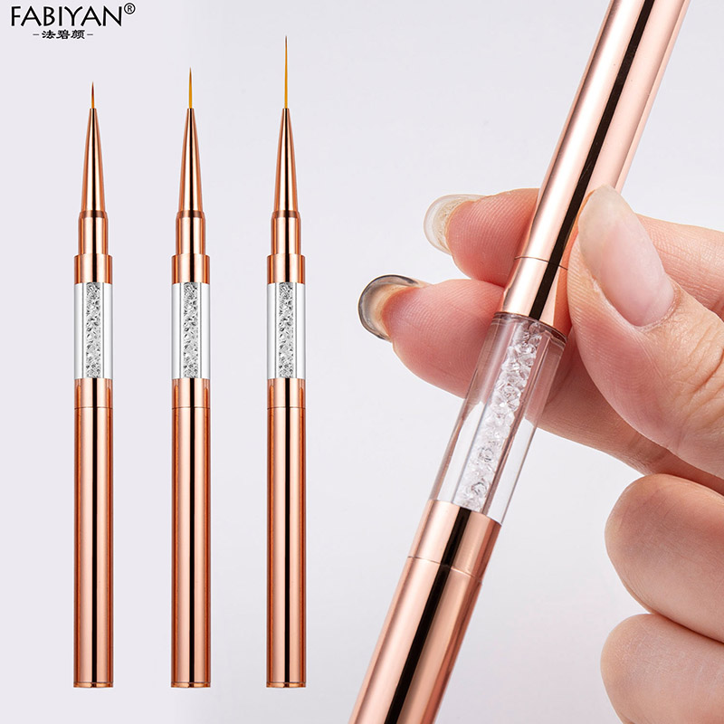 Rose Gold คู่หัว5/7/9/12/15/20 - Nail Art Rose Gold บทวิจารณ์และราคา