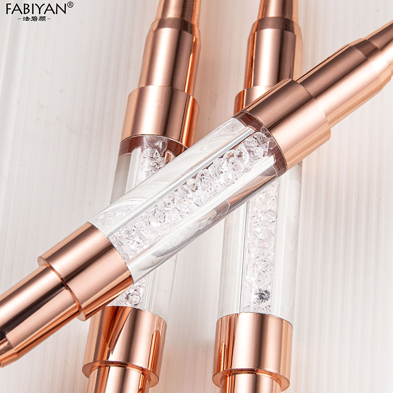 Rose Gold คู่หัว5/7/9/12/15/20 - Nail Art Rose Gold บทวิจารณ์และราคา