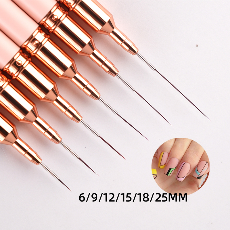 Sweet-Z 6pcs แปรงเล็บ Thin Lin - Nail Art Zone บทวิจารณ์และราคา