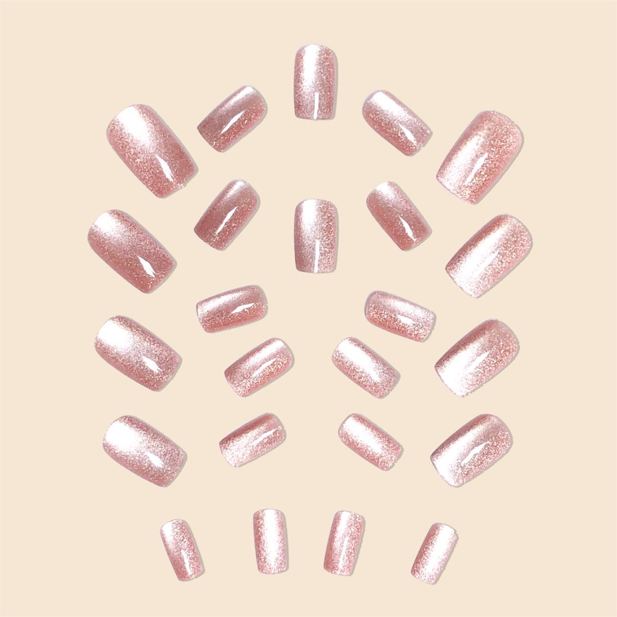 แนวโน้มแฟชั่นผู้หญิงหญิง 24 ชิ - Nail Art Full Cat Eye บทวิจารณ์และราคา