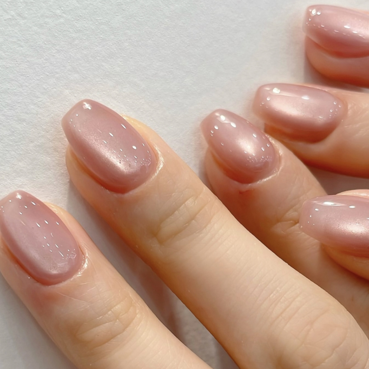 เล็บปลอมแบบกดติด 10 ชิ้น ทำมือ - Nail Art Full Cat Eye บทวิจารณ์และราคา