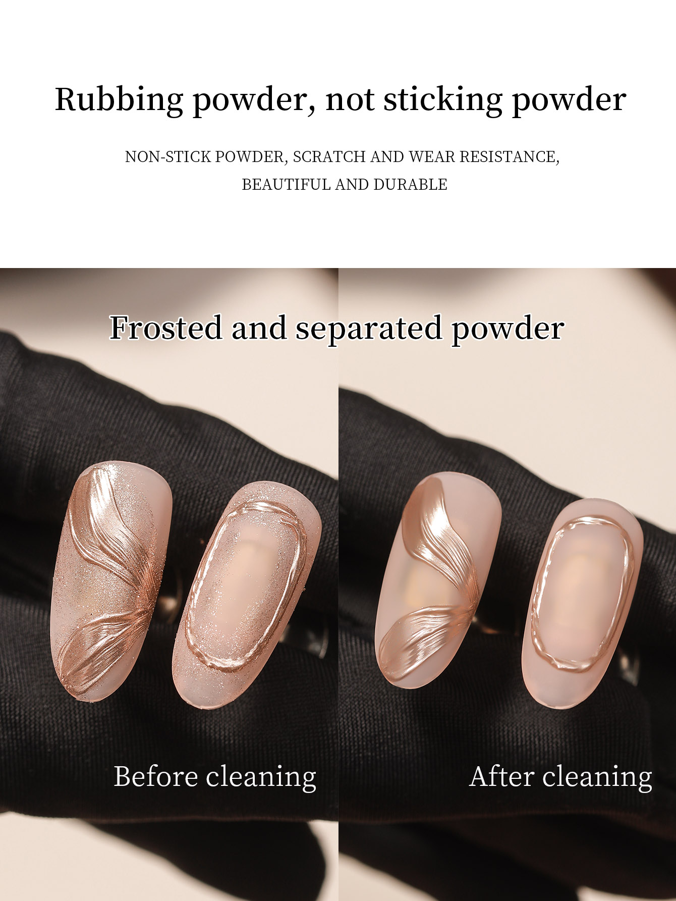 16 มล. เจลเคลือบเงาแบบ 2-in-1  - Nail Glitter Chrome บทวิจารณ์และราคา