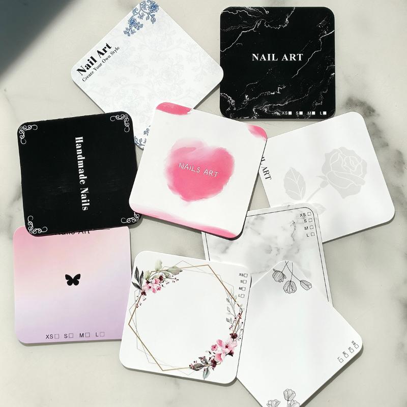 การ์ดโชว์ลายดอกไม้สำหรับติดเล็ - Nail Art Zone บทวิจารณ์และราคา