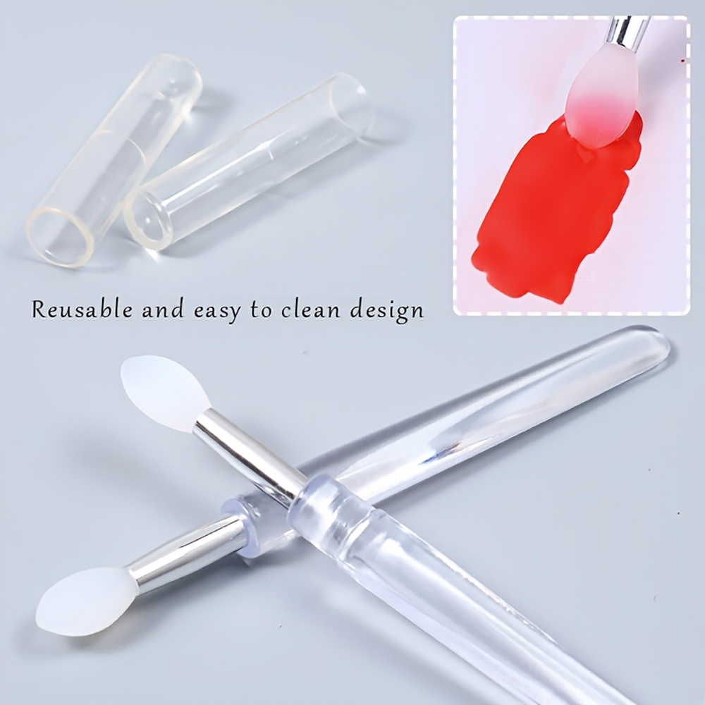อุปกรณ์ทาสีเล็บแบบใช้ซ้ำได้ พร - Nail Glitter Chrome บทวิจารณ์และราคา