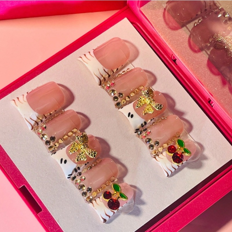 เล็บปลอม Duck Tip 10 ชิ้น ทำมื - Nail Art Zebra บทวิจารณ์และราคา