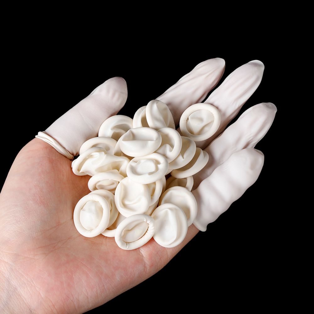 ถุงมือป้องกันนิ้วมือแบบใช้แล้ว - Nail Art Natural บทวิจารณ์และราคา