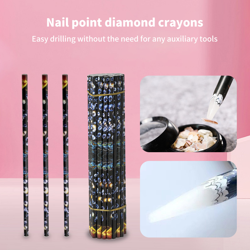 1pcs Crayon WAX Dotting ปากกาด - Rhinestone Nail Gem บทวิจารณ์และราคา