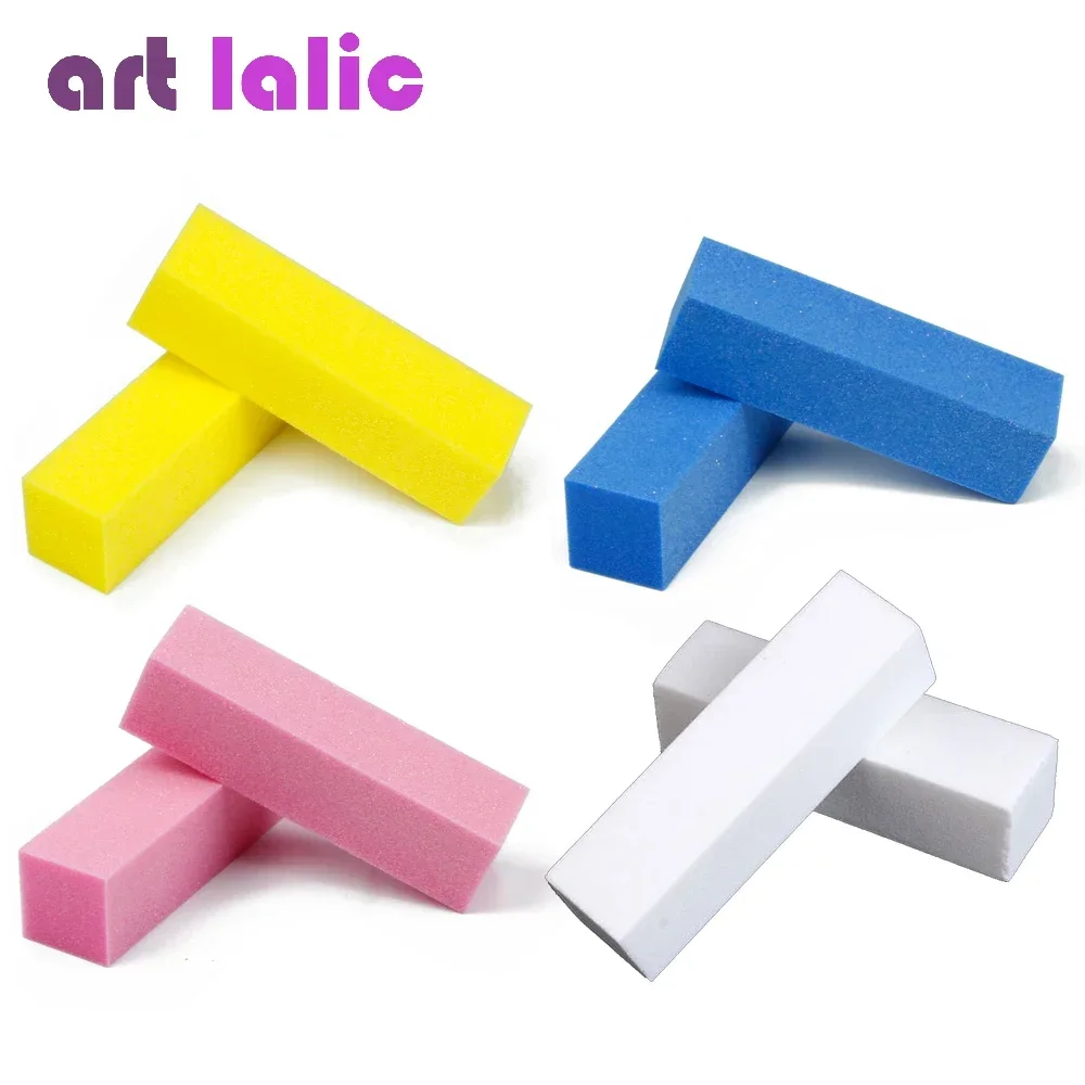 บล็อกขัดเล็บ 2 ชิ้น ฟองน้ำ 4 ด - Nail Art Natural บทวิจารณ์และราคา