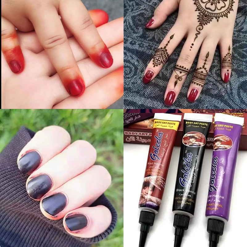เฮนน่าสำหรับทำเล็บ ขนาด 25 กรั - Nail Art Natural บทวิจารณ์และราคา