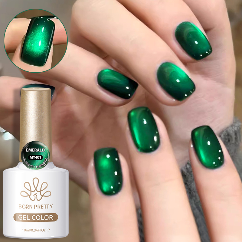 ยาทาเล็บเจล BORN PRETTY 10 มล. - Nail Art Emerald Green บทวิจารณ์และราคา