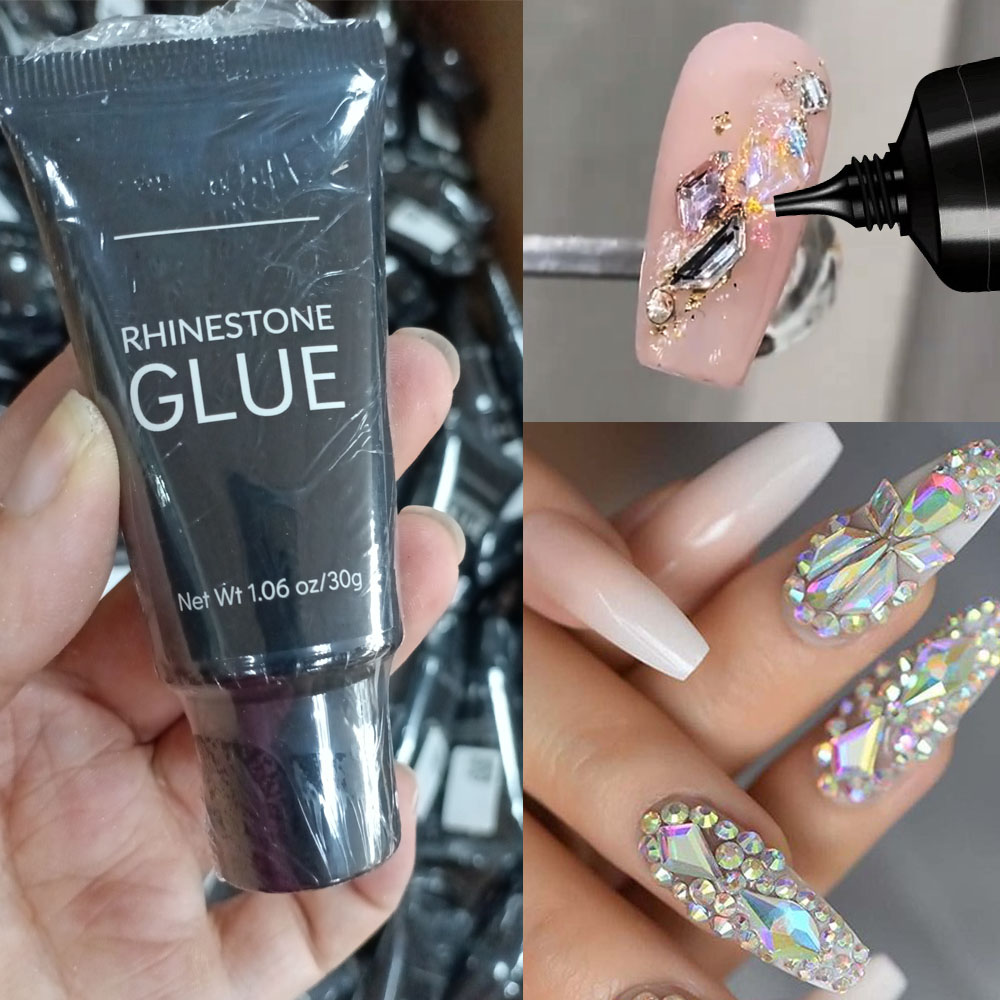 30g เล็บ Rhinestone กาวสําหรับ - Rhinestone Nail Gem บทวิจารณ์และราคา