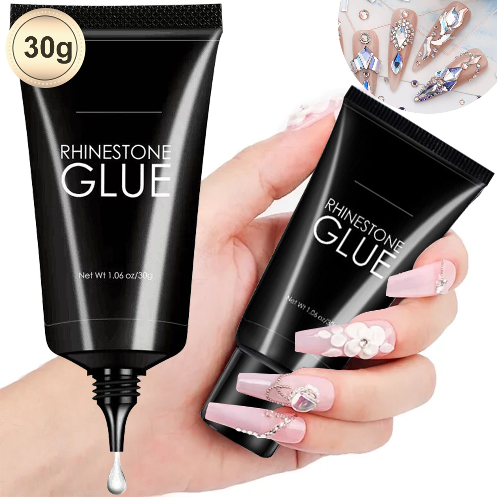 30g เล็บ Rhinestone กาวสําหรับ - Rhinestone Nail Gem บทวิจารณ์และราคา