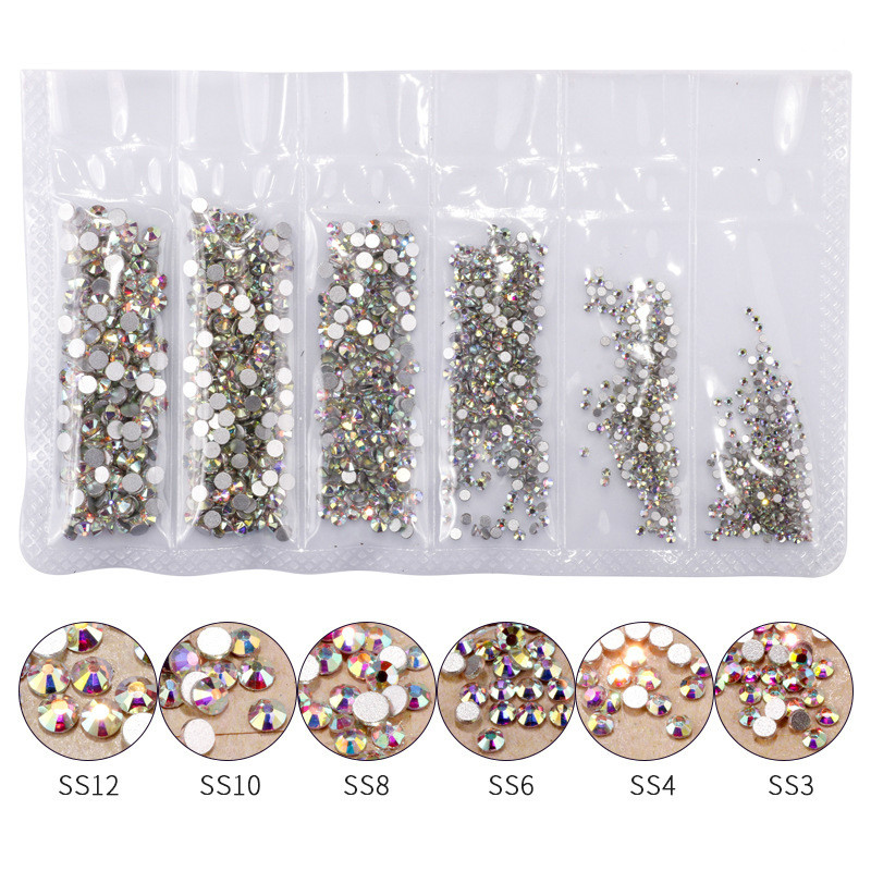1440pcs Rose Gold Rhinestone เ - Nail Art Rose Gold บทวิจารณ์และราคา