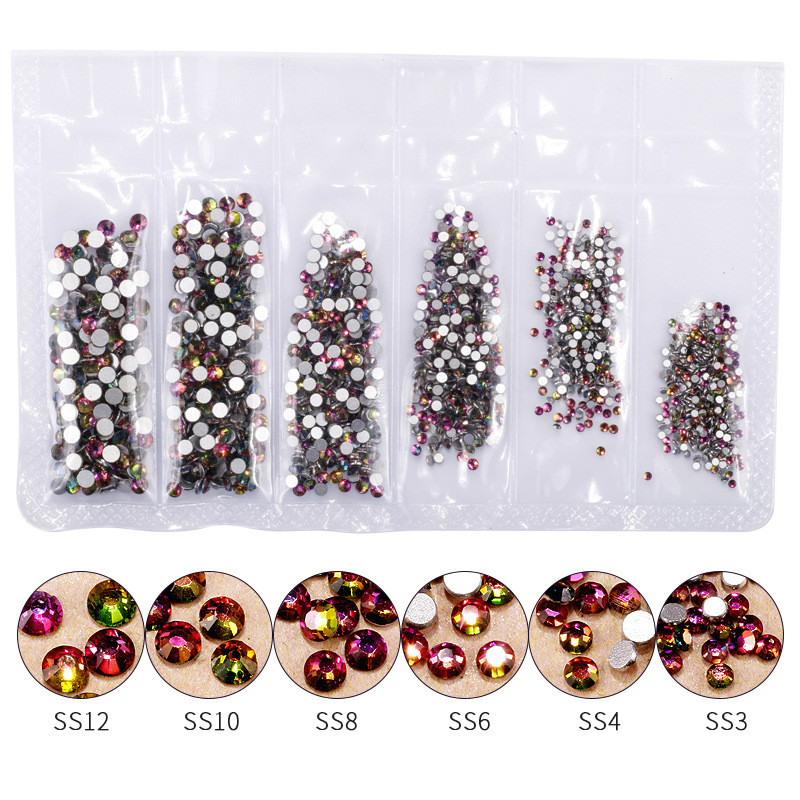 1440pcs Rose Gold Rhinestone เ - Nail Art Rose Gold บทวิจารณ์และราคา