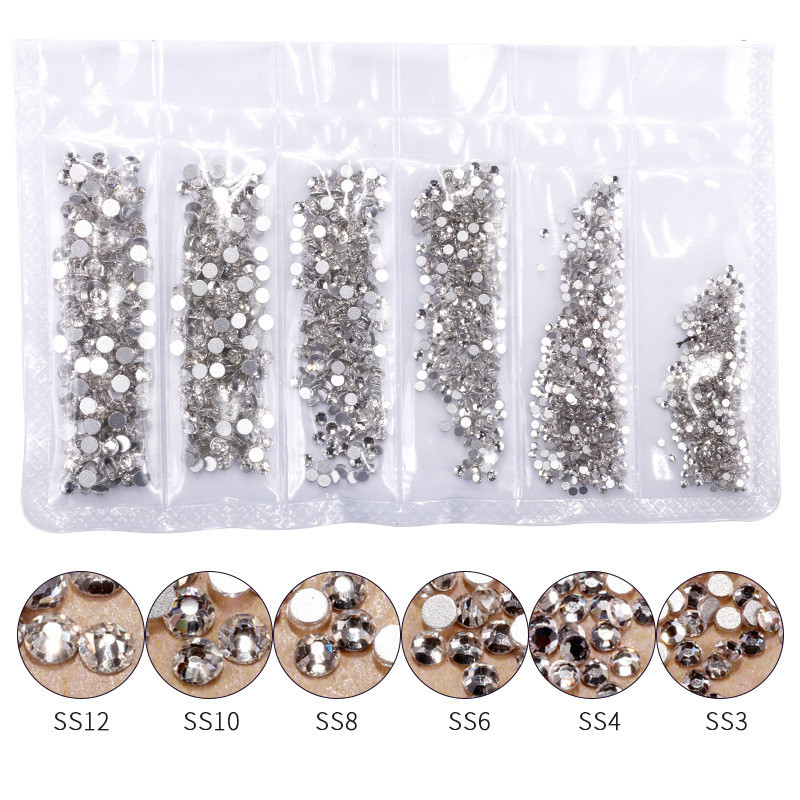 1440pcs Rose Gold Rhinestone เ - Nail Art Rose Gold บทวิจารณ์และราคา