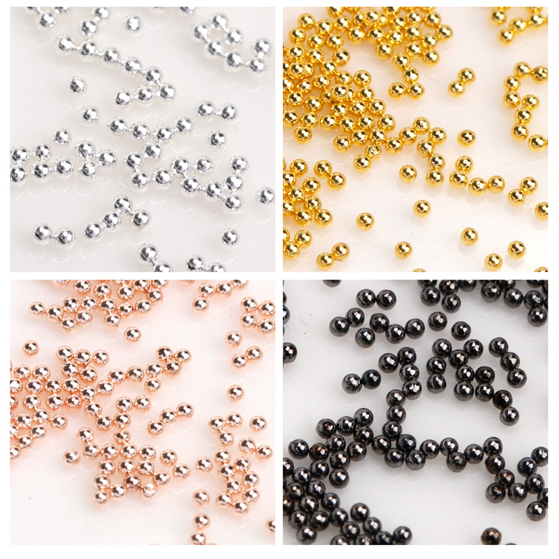 10 กรัม/กล่อง 0.4 มม.0.6 มม.Ro - Nail Art Rose Gold บทวิจารณ์และราคา