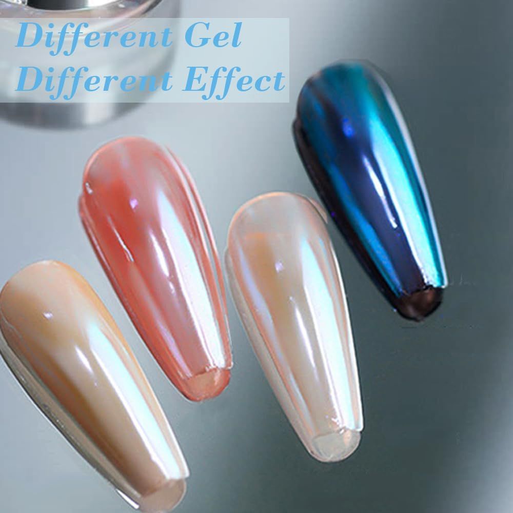 ผงโครมสำหรับเล็บ, ผงโครมเงาแบบ - Nail Glitter Chrome บทวิจารณ์และราคา