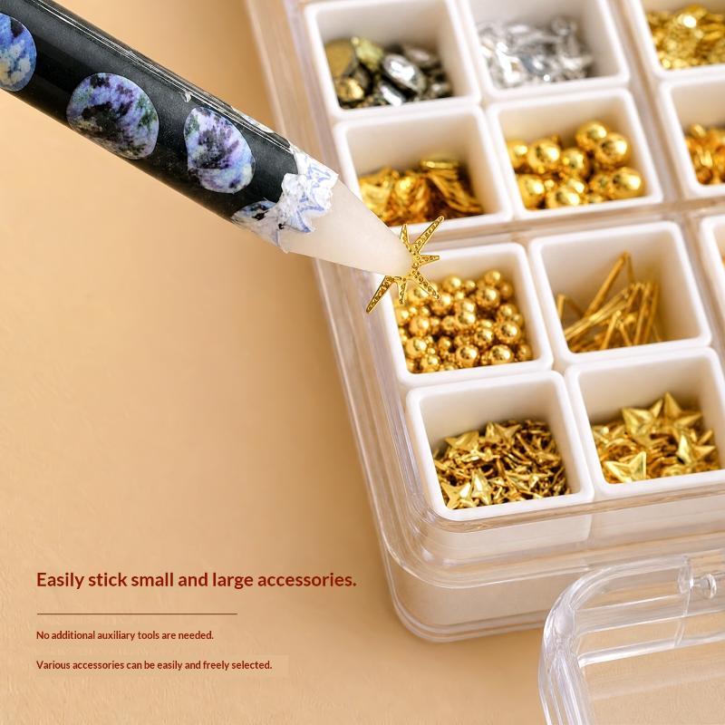 ดินสอแต่งเล็บ 1 ชิ้น เครื่องมื - Rhinestone Nail Gem บทวิจารณ์และราคา